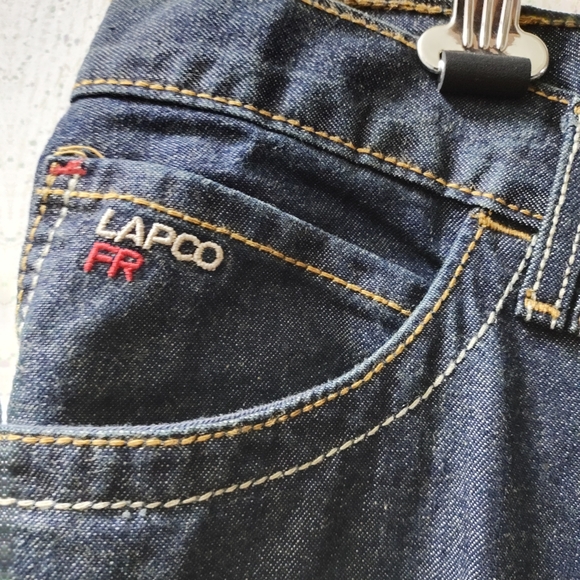 Lapco Mens Flame Resistant Jeans FR Jeans Size 36x32 Cat2 Straight Modern Fit - Picture 3 of 11